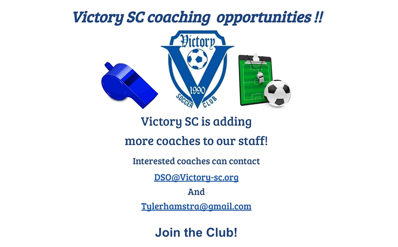 Victory SC Coaching Opportunities