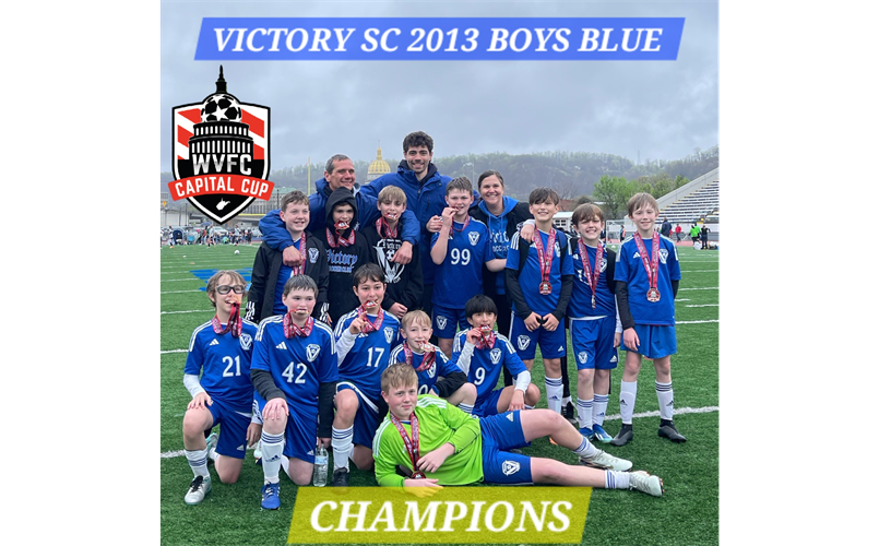 VICTORY SC 2013 boys blue Capital Cup CHAMPS