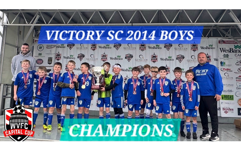 Victory SC 2014 boys WVFC Capital Cup CHAMPIONS